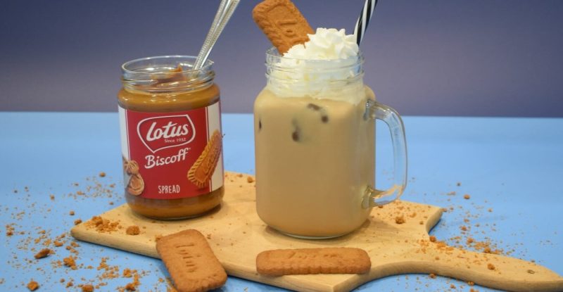 Biscoff Coffee Recipe Lotus Biscoff Iced Coffee The Ice Co