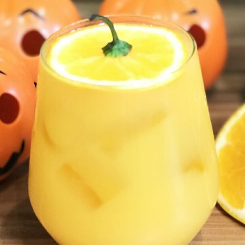 jack o lantern mocktail