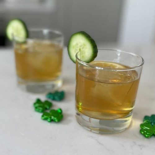 The Irish Maid Cocktail for St Patricks Day