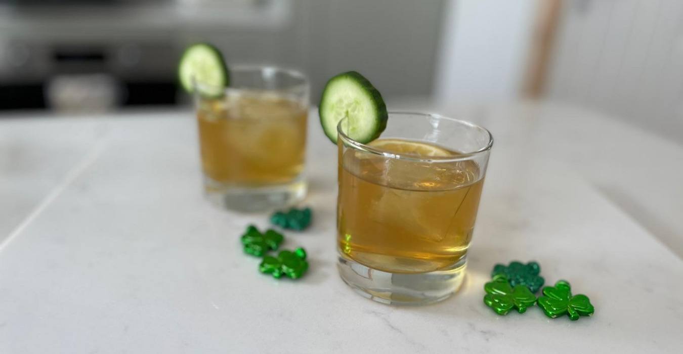 The Irish Maid Cocktail for St Patricks Day