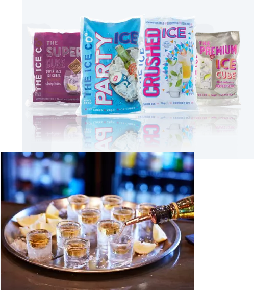 The Ice Co rebrand for Party Ice, Super Cubes, Polar Ice and Crushed Ice