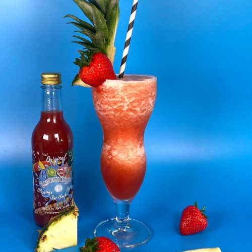 Strawberry Rum Punch SLushie