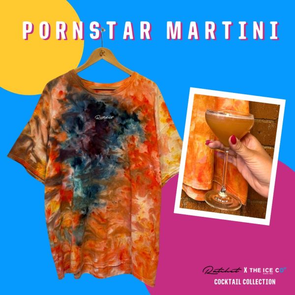 The Ice Co X Ratchet Clothing Cocktail Collection Pornstar Martini