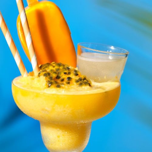Solero ice lolly frozen cocktail