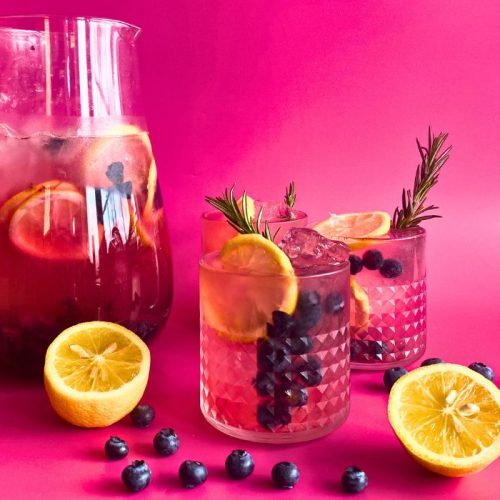 blueberry lemon vodka spritz recipe