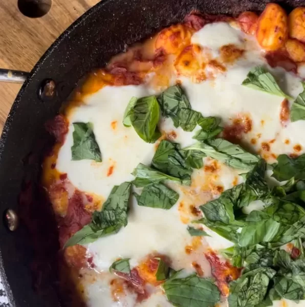 gooey baked date night gnocchi