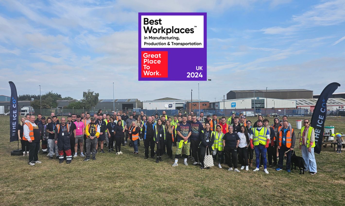 staff picture at the ice co charity day 2024