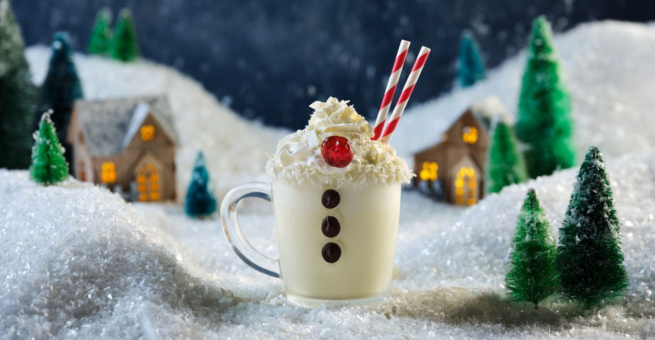 The Snowman’s White Chocolate Milkshake