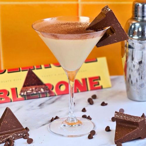 Toblerone Martini cocktail recipe valentines day