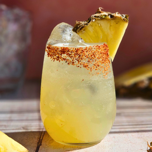 Spicy Pina-Tequila Spritz