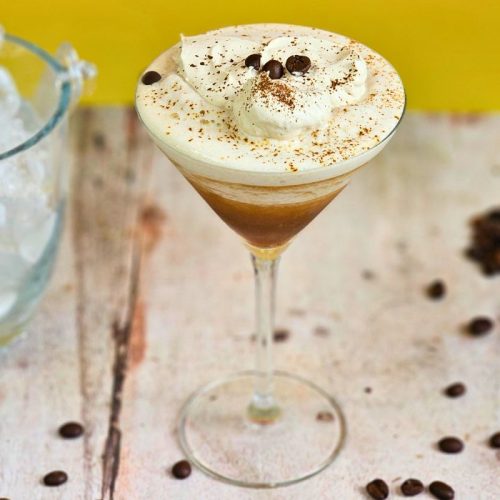 Frozen Espresso Martini cocktail recipe by the ice co