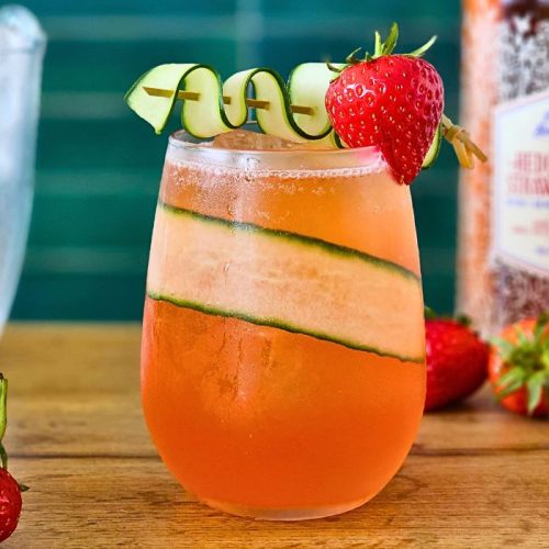 Hedgerow Strawberry Cucumber Vodka Margarita