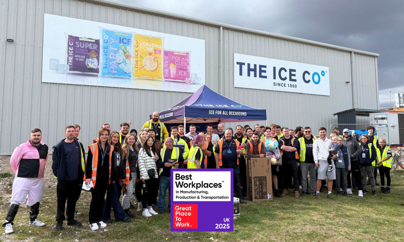 The Ice Co is Great Place to Work certified for the 2nd year running