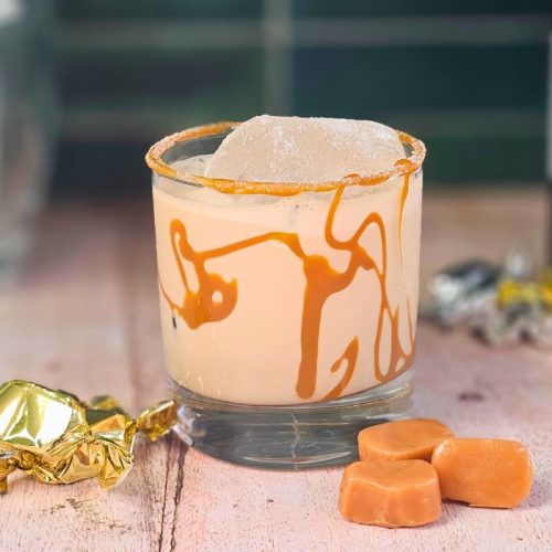 Kin's Toffee White Russian cocktail recipe by the ice co