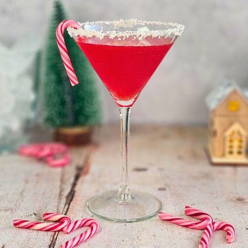 Santa's Hat Cocktail recipe by the ice co