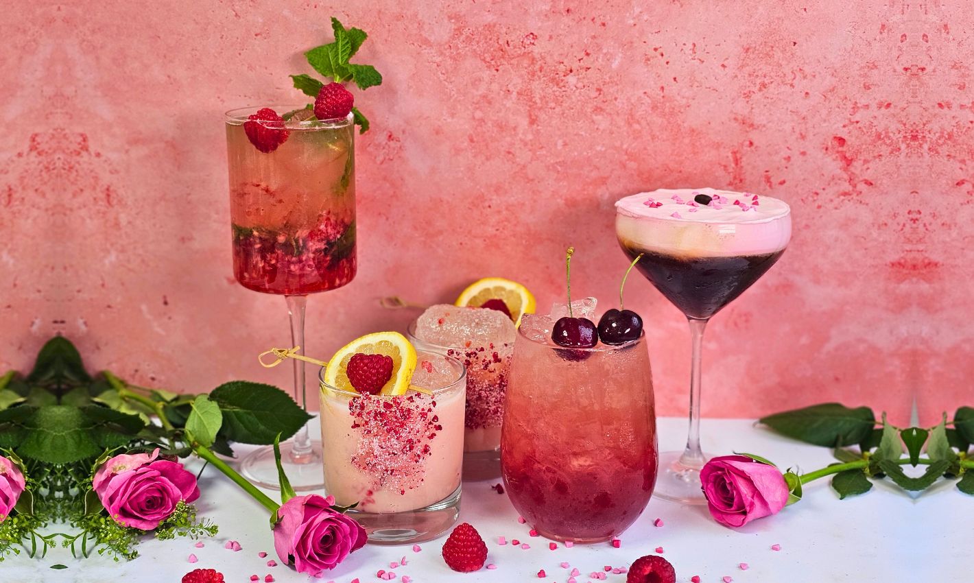 14 Pink Valentine’s Day Drinks to Get You in the Mood